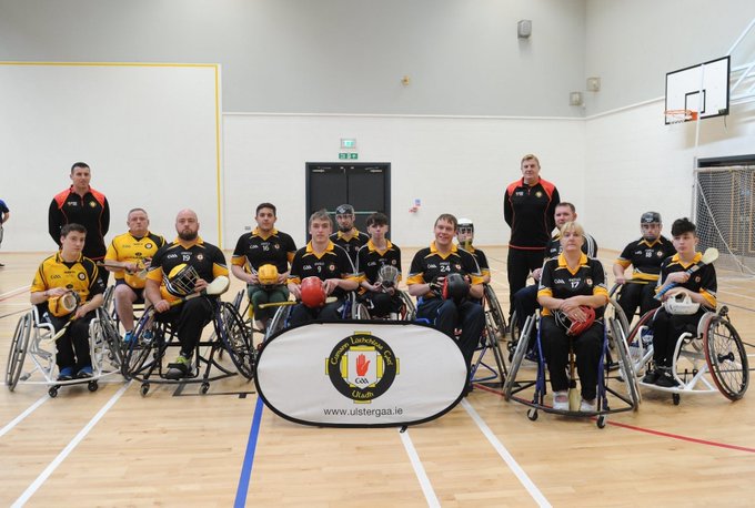 Tyrone Wheelchair Hurlers in the running for National Lottery 25th Birthday Awards